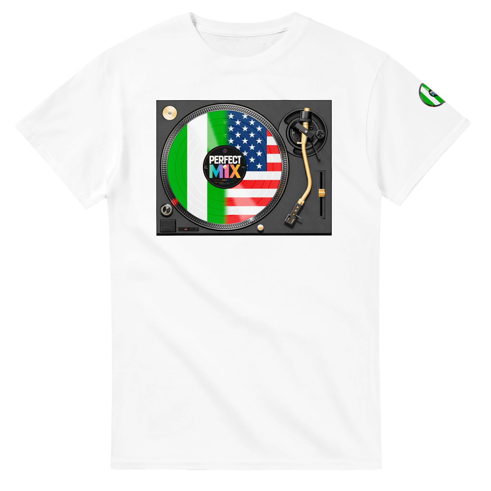 AI generated image of a Nigerian American – Perfect Mix T-Shirt White