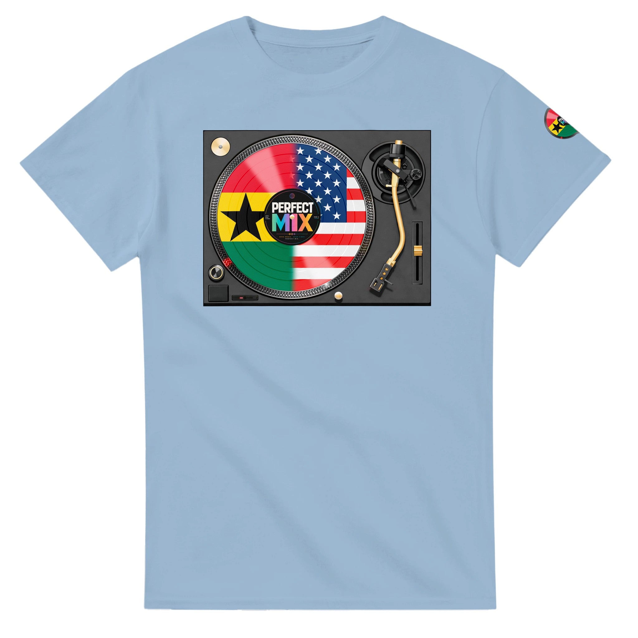 Ghanaian American – Perfect Mix T-Shirt Light Blue
