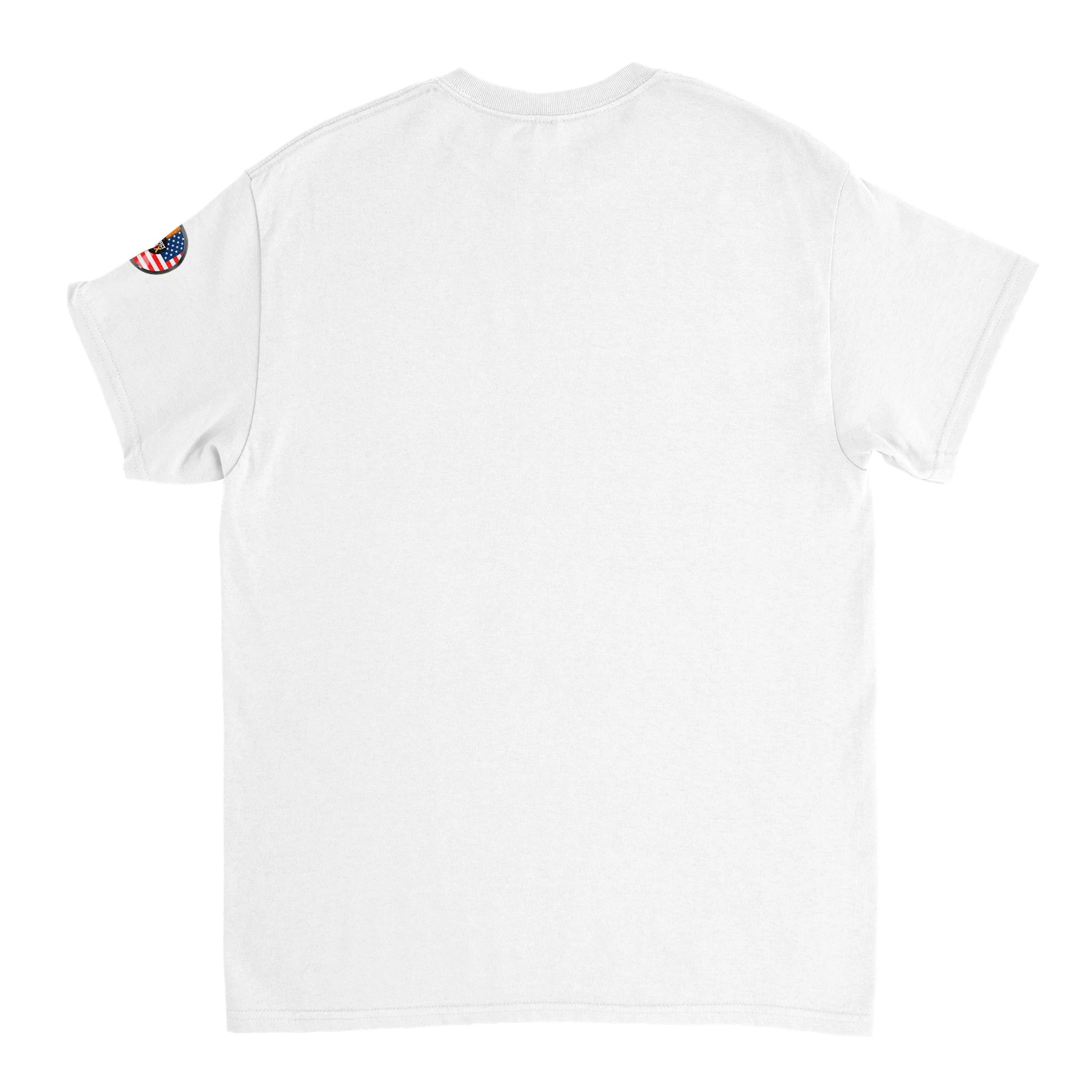 Irish American perfect mix t-shirt white back