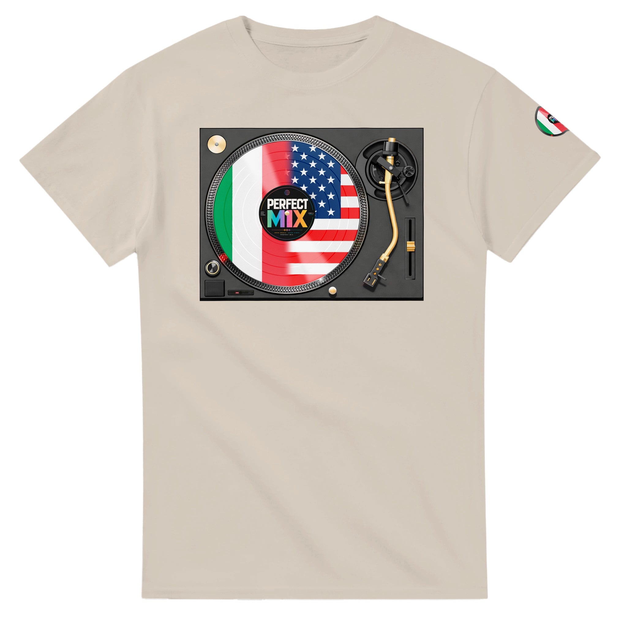 Italian American Perfect Mix T-shirt sand