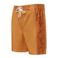 MVM Clay Hibiscus Men's Hybrid Board Shorts Product mockup front