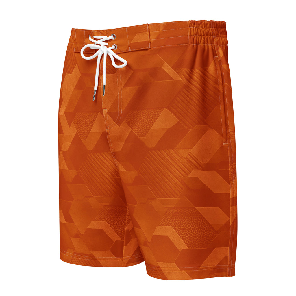 MVM Clay Sci-Fi Camo Men's Hybrid Board Shorts Product mockup Front