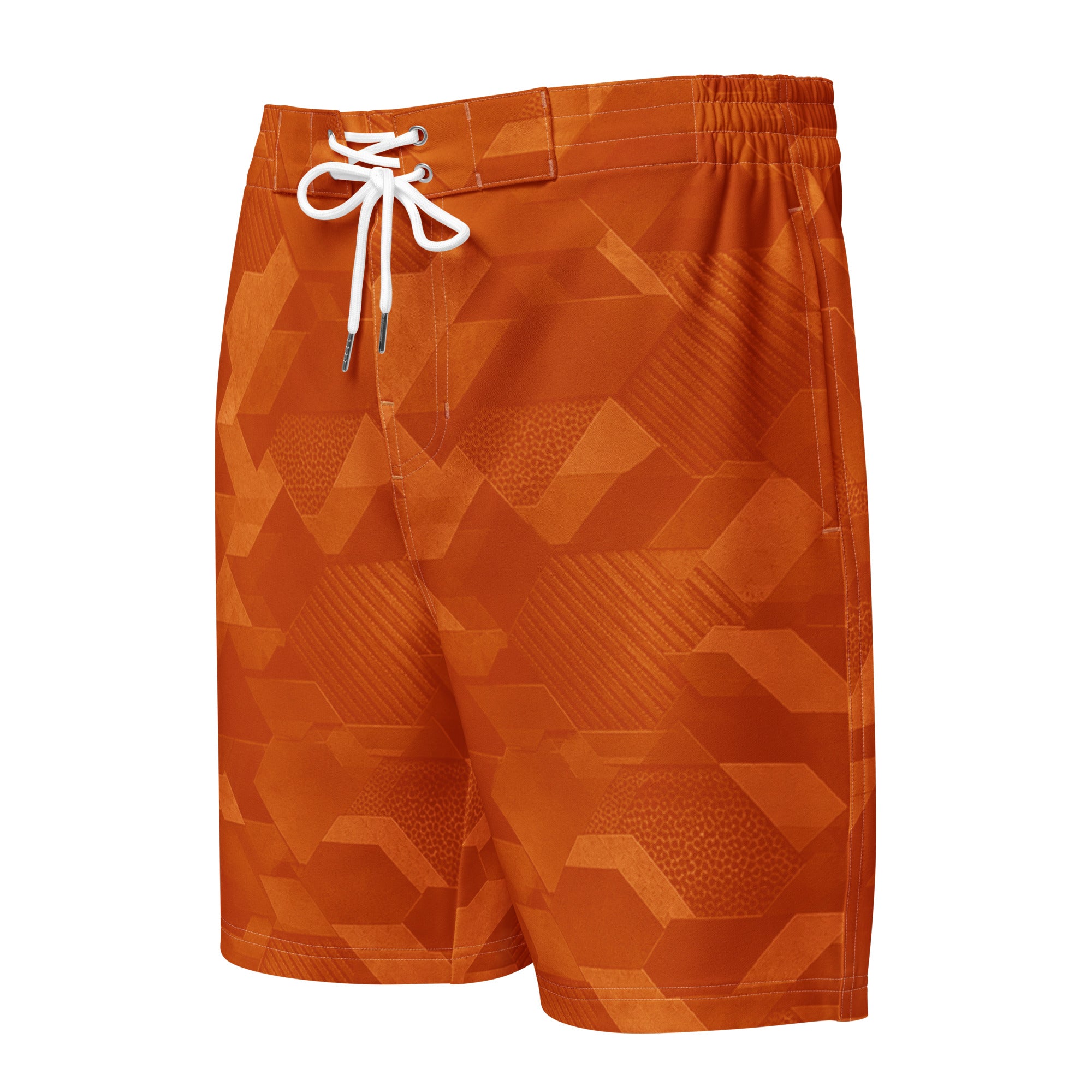 MVM Clay Sci-Fi Camo Men's Hybrid Board Shorts Product mockup Front
