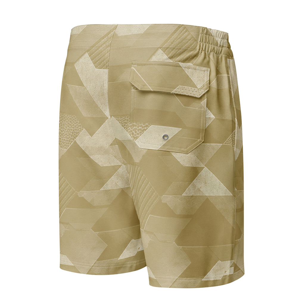 MVM Sand Sci Fi Camo Hybrid board shorts Product mockup back