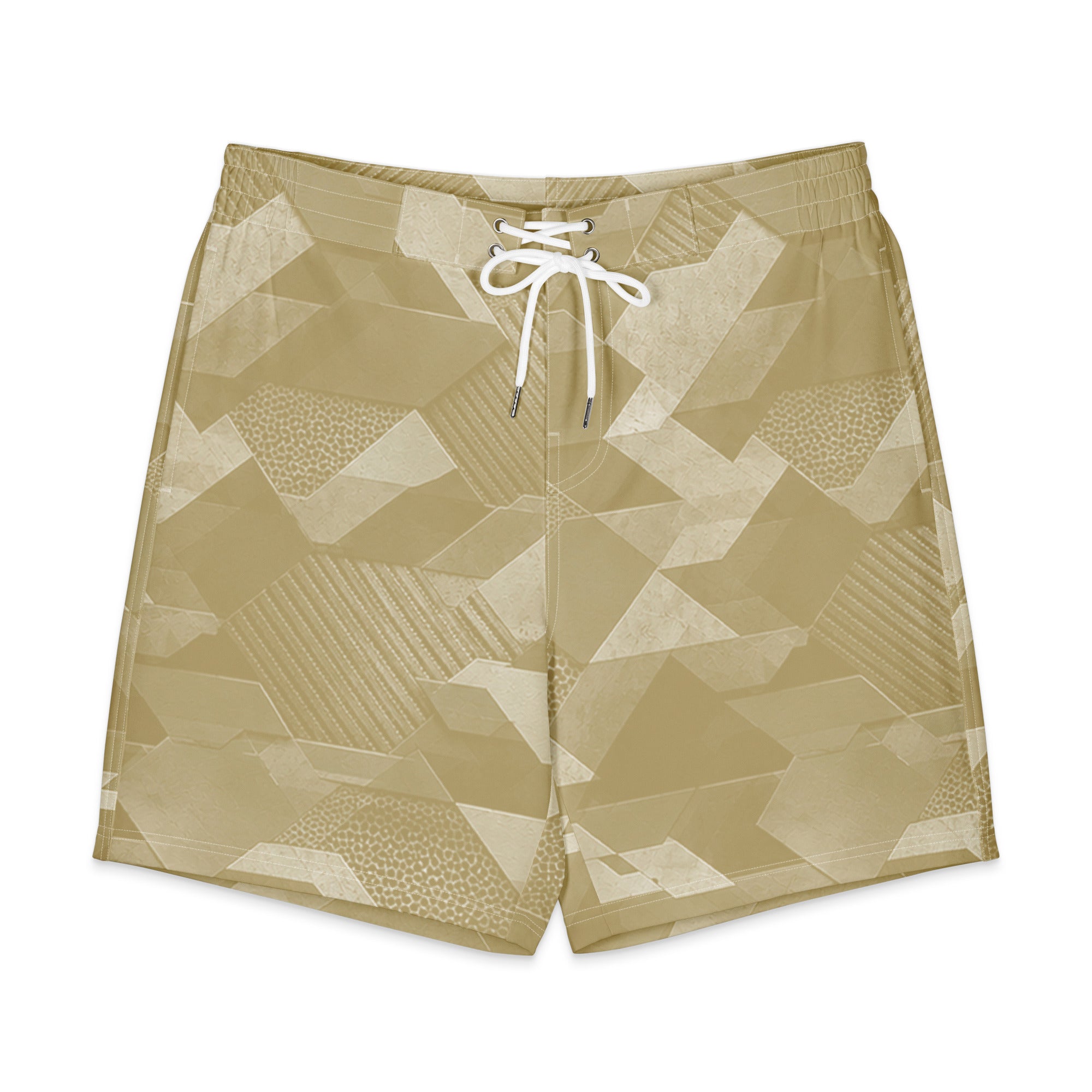 MVM Sand Sci Fi Camo Hybrid board shorts Product mockup front flat